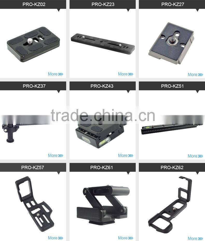 China manfacturer Wholesale best travel tripod Quick release camera plate