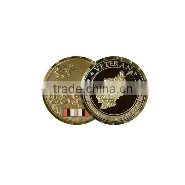 Custom die cast bronze medallion