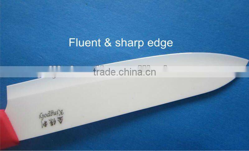 high quality 6 inch ceramic knife with sheath