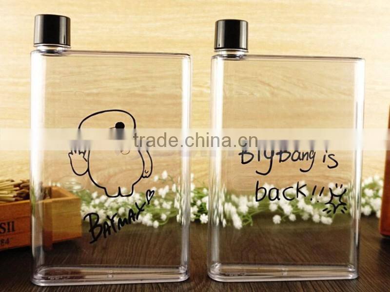 Amazon Hot sale A5 Memo Paper Bottle Notebook Cup