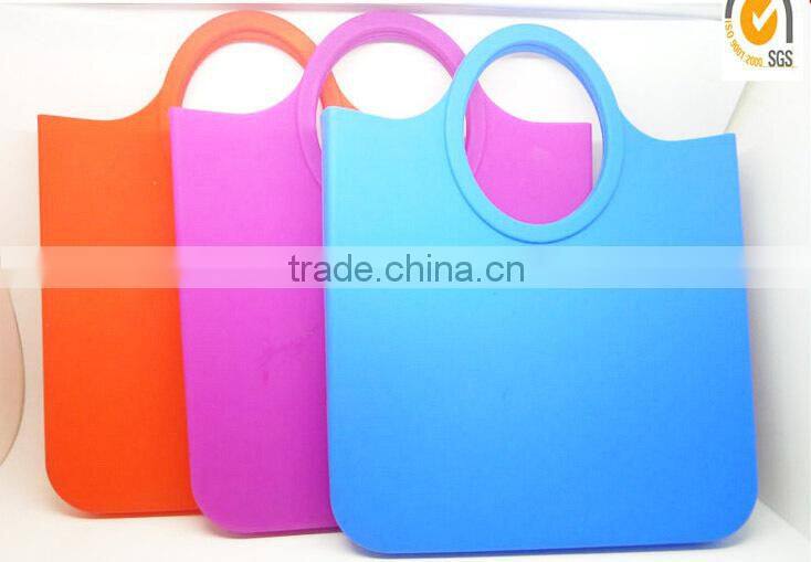 2016 Silicone promotional beach bags/foldable beach bag