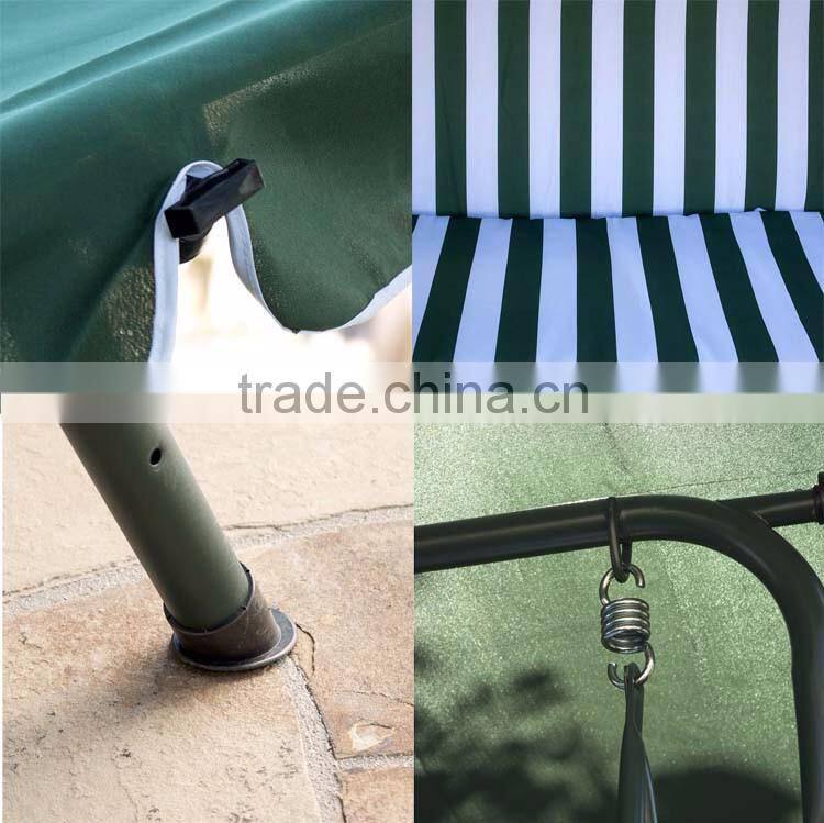 Outdoor Leisure Waterproof Easy 3 Seater Swing Chair Patio Swing Hanging Chair