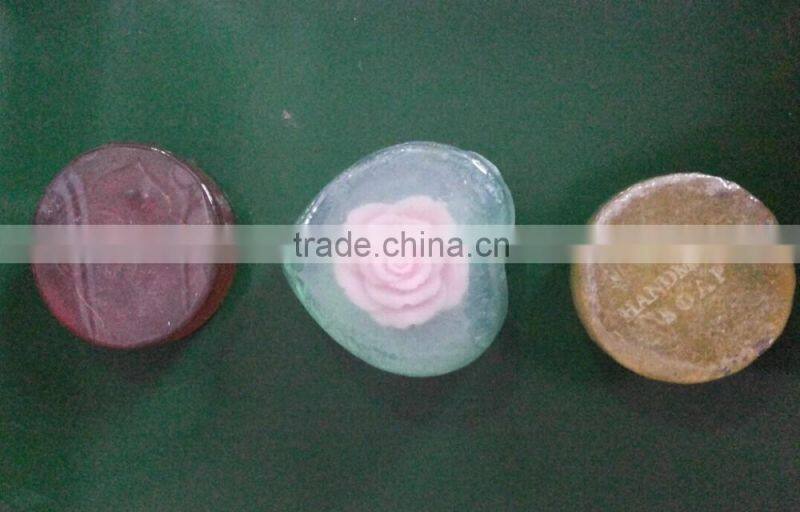 semi automatic homemade soap packing machine