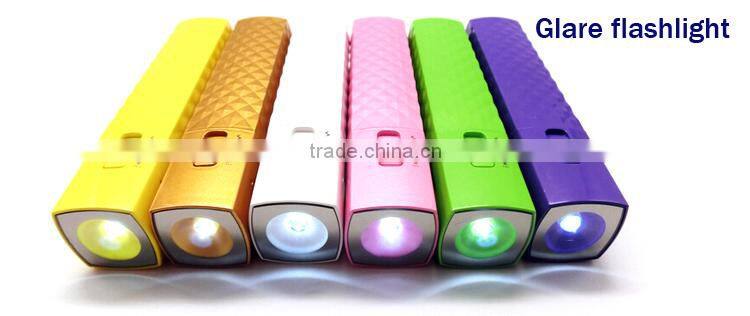 New portable power bank 2200mAh with grade A 18650 full capacity battery
