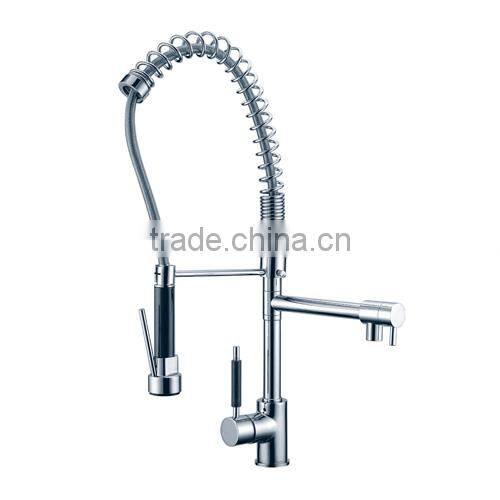 Single Lever Pull Out Kitchen Faucet Mixer Hot Selling