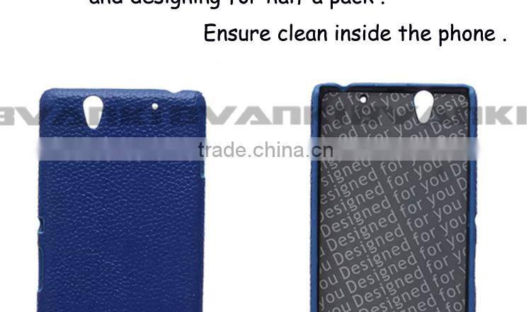 2016 Trending Products Fitness Crystal Handphone Cover Flip Case Cover For Sony Xperia C4 Case,Blank Sublimation Leather Case