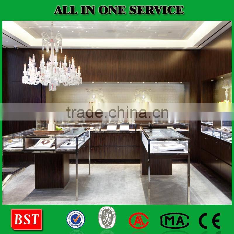 Wholesale Elegant MDF Watch Display Fixture and Retail Store