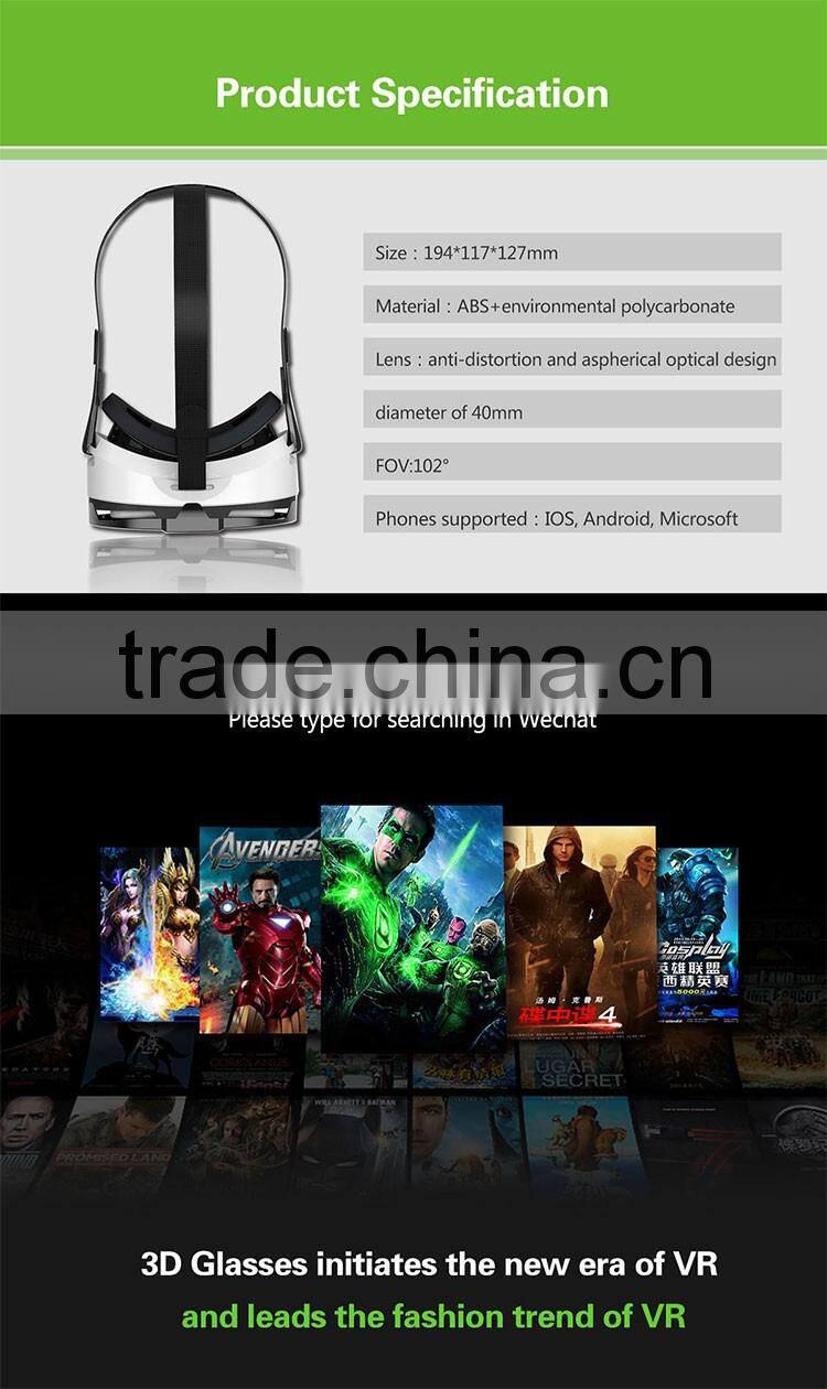 3d vr, vr case,vr box for Android and ios smart phones