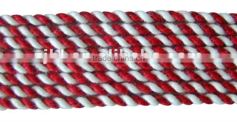 Mixed color cotton rope