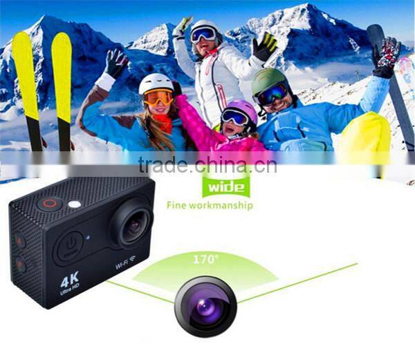 4K Action Camera With Remote Contral High Quality Wifi Waterproof Sport Camera