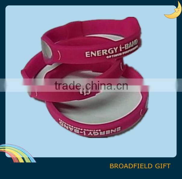 2014 NO1 silicone wristbands for men for promotion