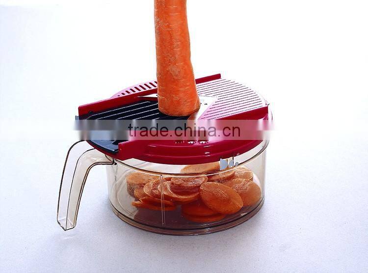 S/S+ABS+PP 21.5*18*24 Manual food processor swift chopper/food processor/egg processor