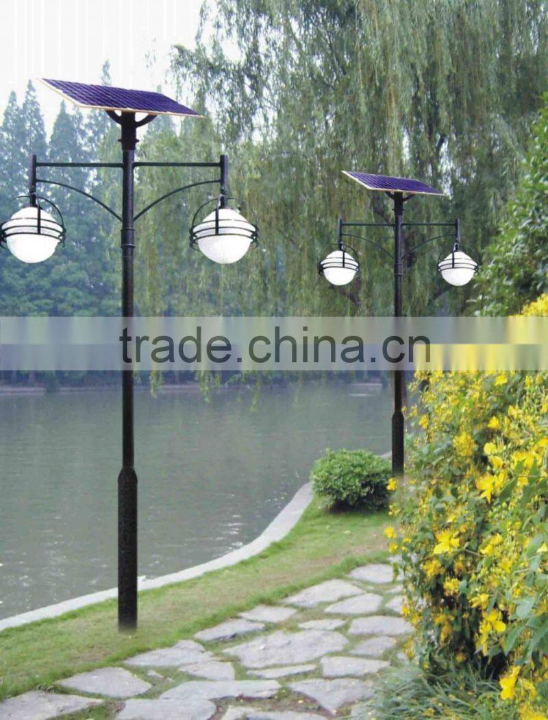 China market of led high end solar garden light approved CE ROSH