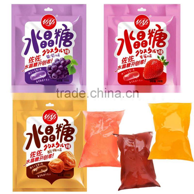 promotion price 200g bag packing jellly candy