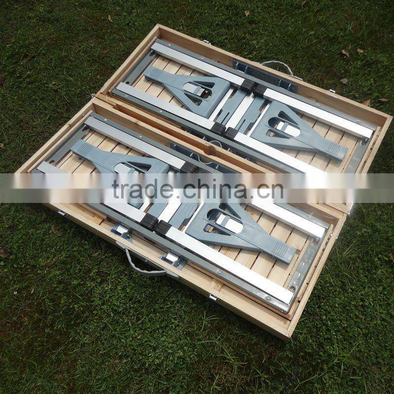 foldable camping wooden table