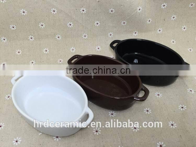 Stocked White ceramic sauce boat/ceramic gravy boat