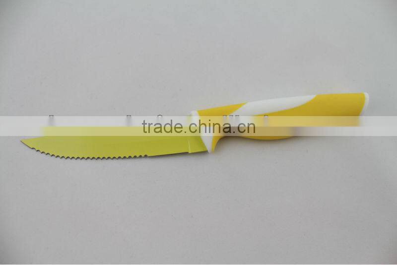 6PCS Color Steak Knives