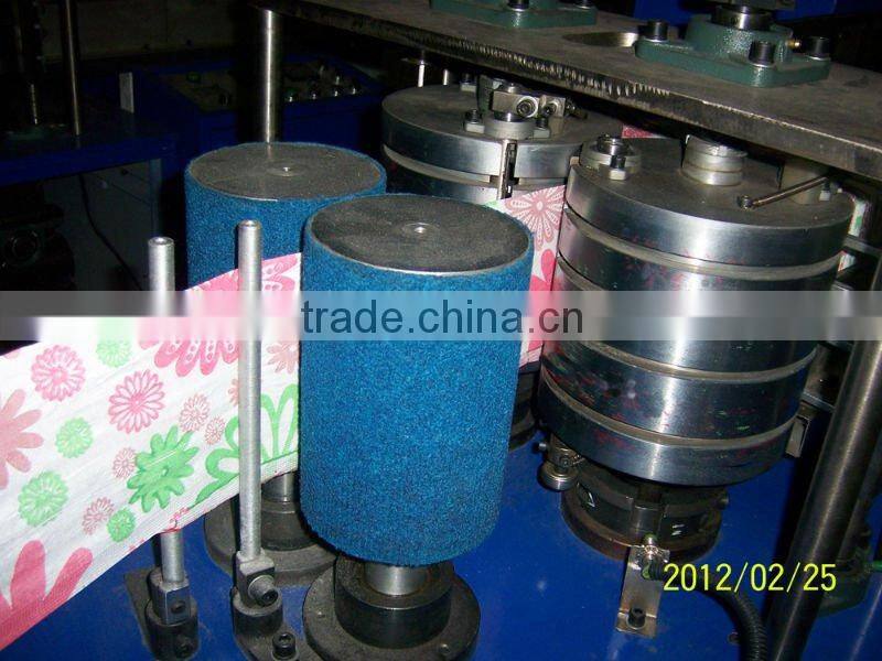 Three Colors Printing and Folding Napkin Paper Machine