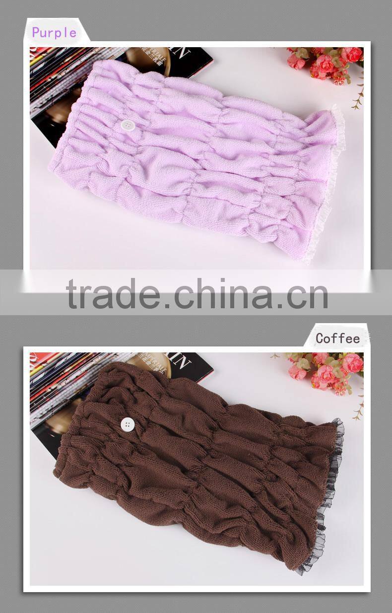 customized Multi-functional Cylindrical elastic dry hair cap
