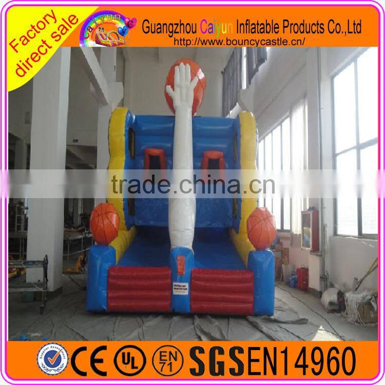 New design inflatable basketball shooting game