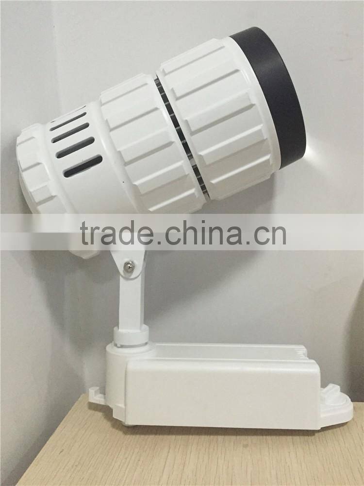 24W Black LED COB Track Light for shopping light