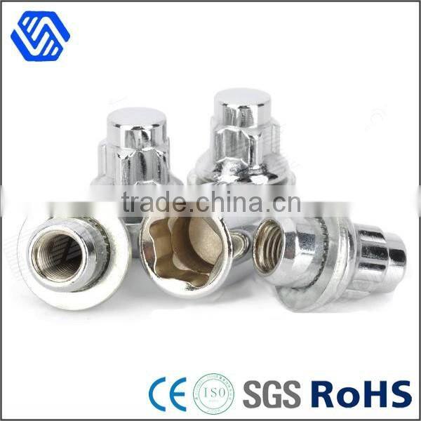 high strength full thread carbon steel safty bolt anti theft 12 point flange bolt