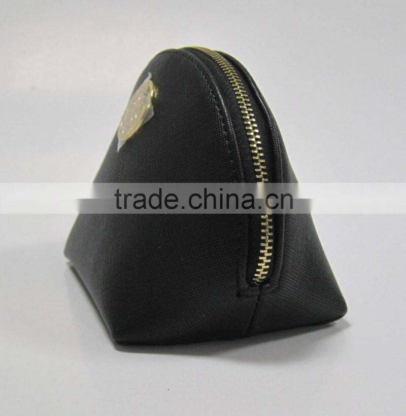 Promotional women leather cosmetic bag