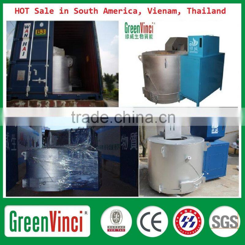 Hot sale wood sawdust biomass burner for aluminum melting furnace