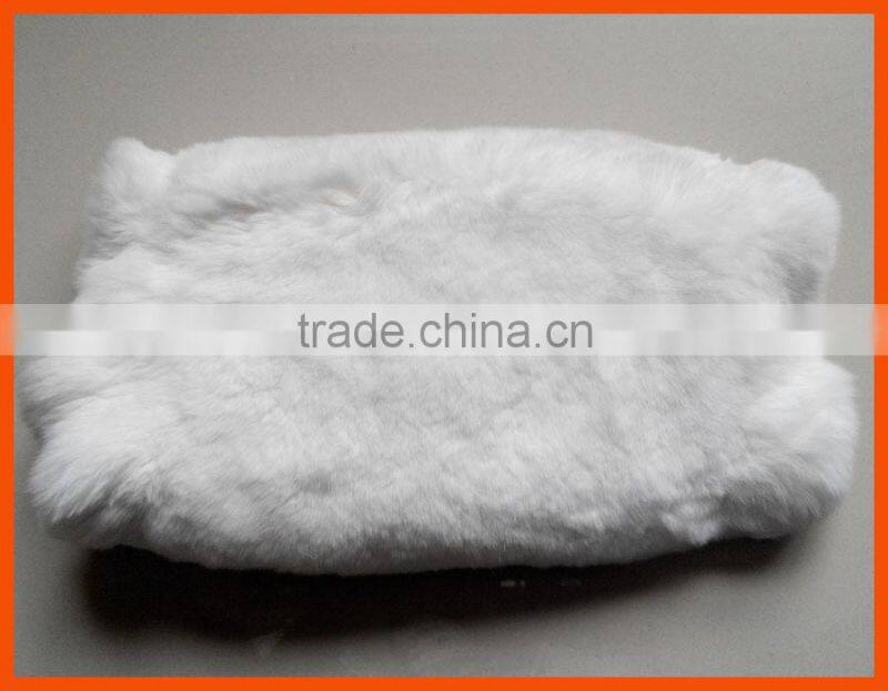 Tanned rex rabbit skin, rex rabbit pelt for garment