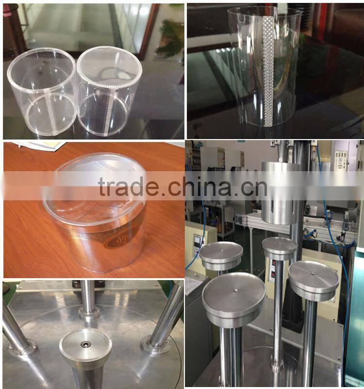 Cylinder tube 15 KHZ ultrasonic plastic welding machine for abs