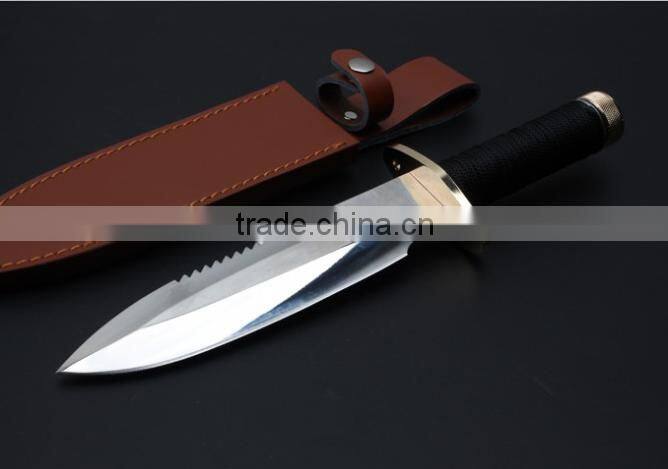 Jungle hunting machete fixed blade knife/knives