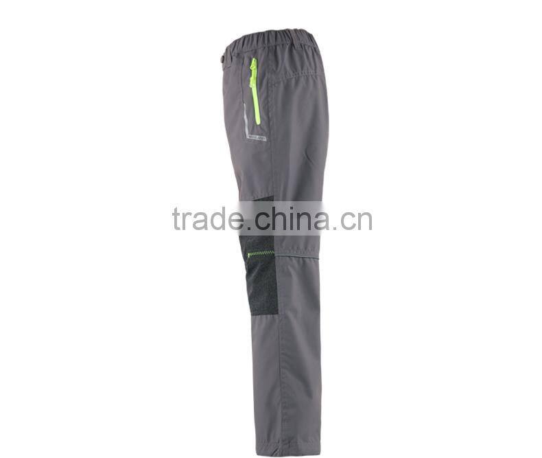 The boy's outdoor leisure pants of quick-drying wind proof antistatic