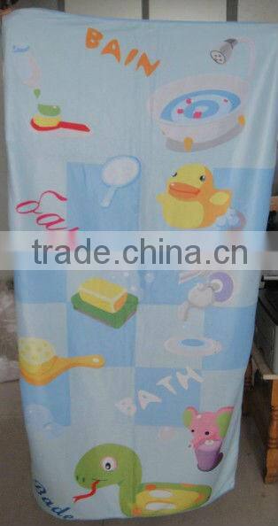 China manufacturer custom printed microfiber towel for beach