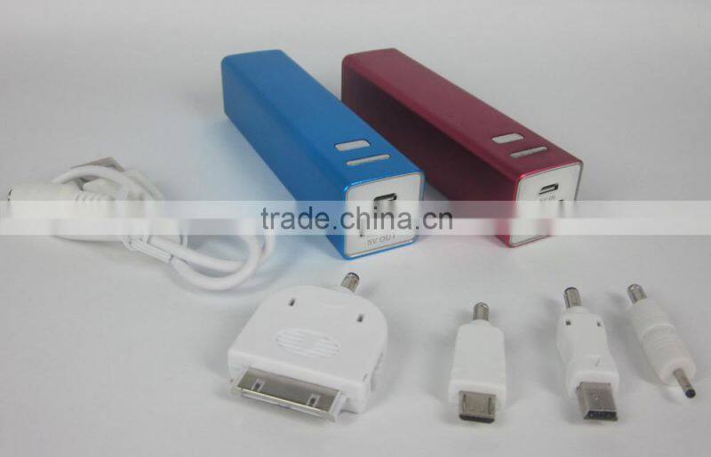 2015 High Quality mobile 2600mAh power bank for xiaomi