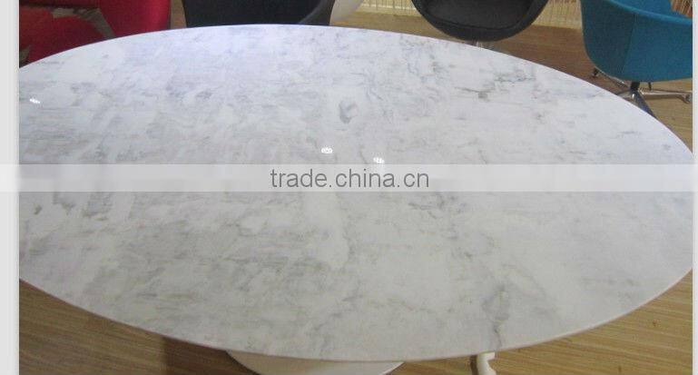 Eero Saarinen Marble tulip Round Table /fiberglass round table/saarinen tulip table CT-605
