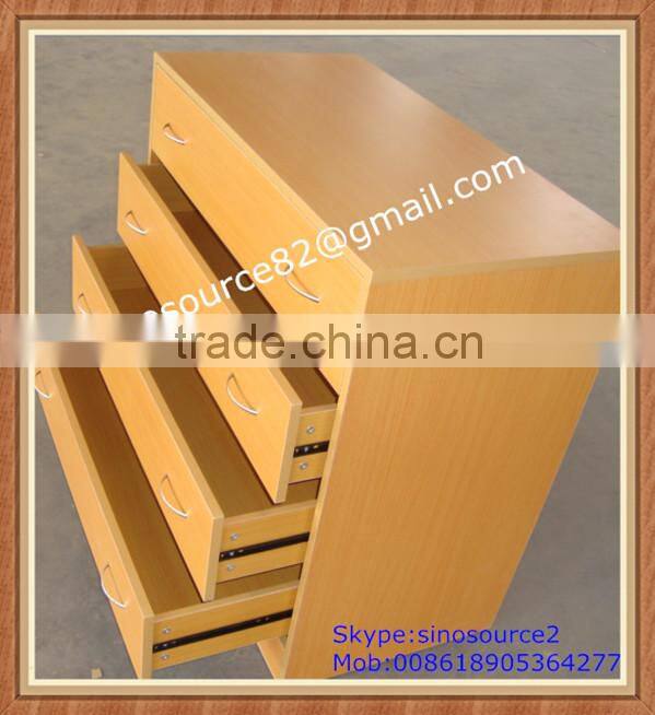 cheap 2014 Modern small chinese wooden drawer cabinet