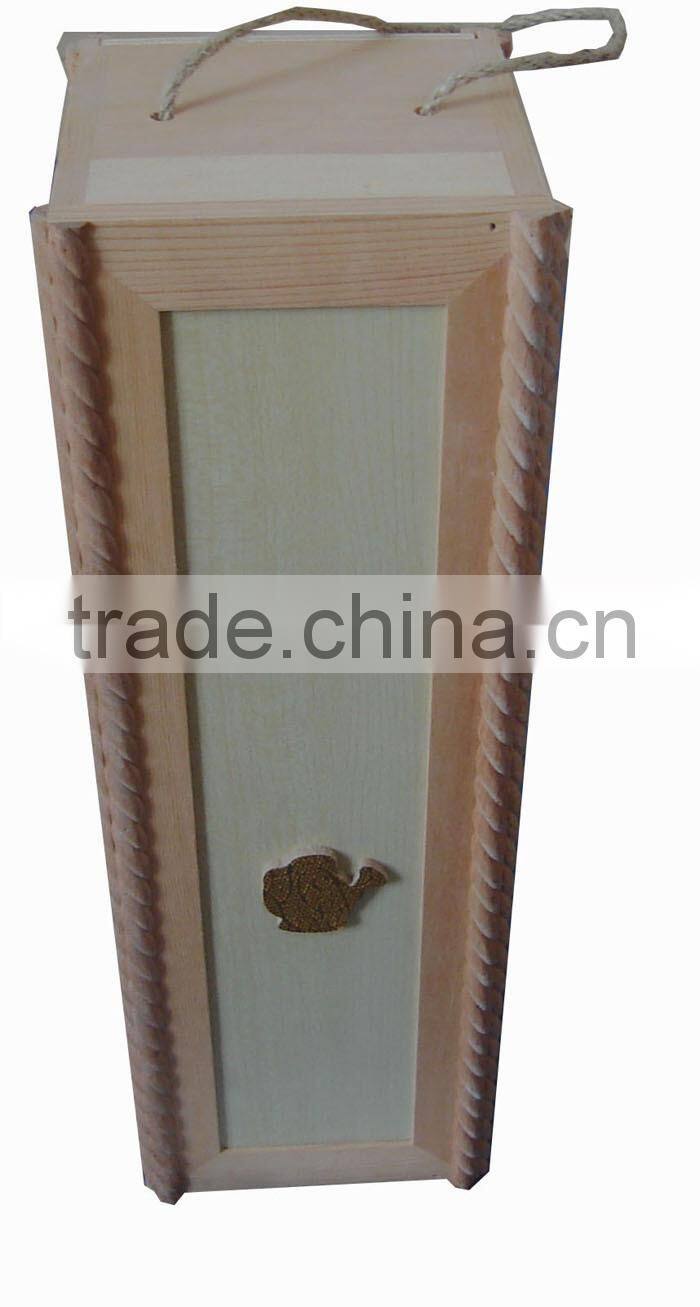 JINLINYUAN direct sale wooden wine box with 2 bottle,welcome to order