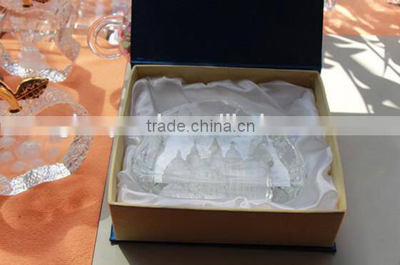Crystal Ice House for Crystal Gift Souvenir Home Decoration