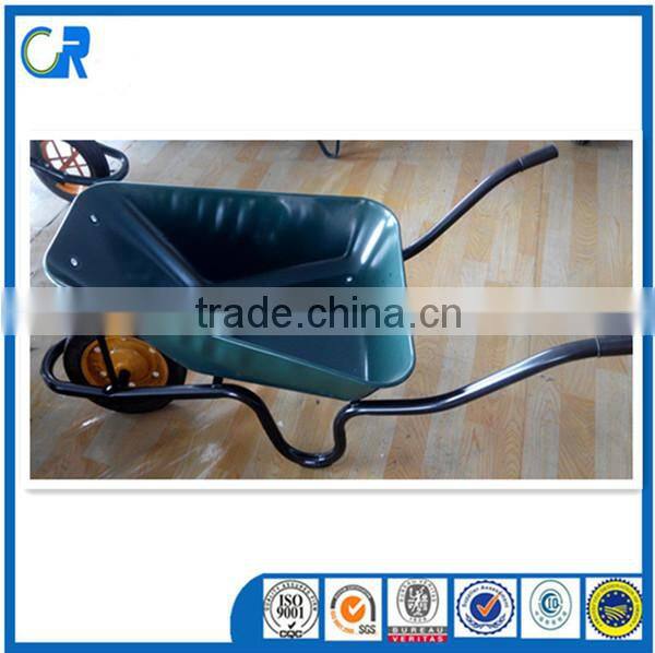 Qingdao manufacturer solid tyre wheel barrow