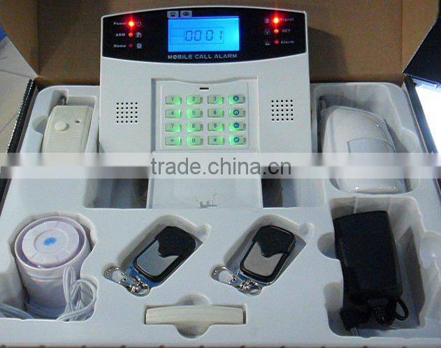 Chile,Mexico Hot sales Telephone line alarm system work with PSTN network GS-T08