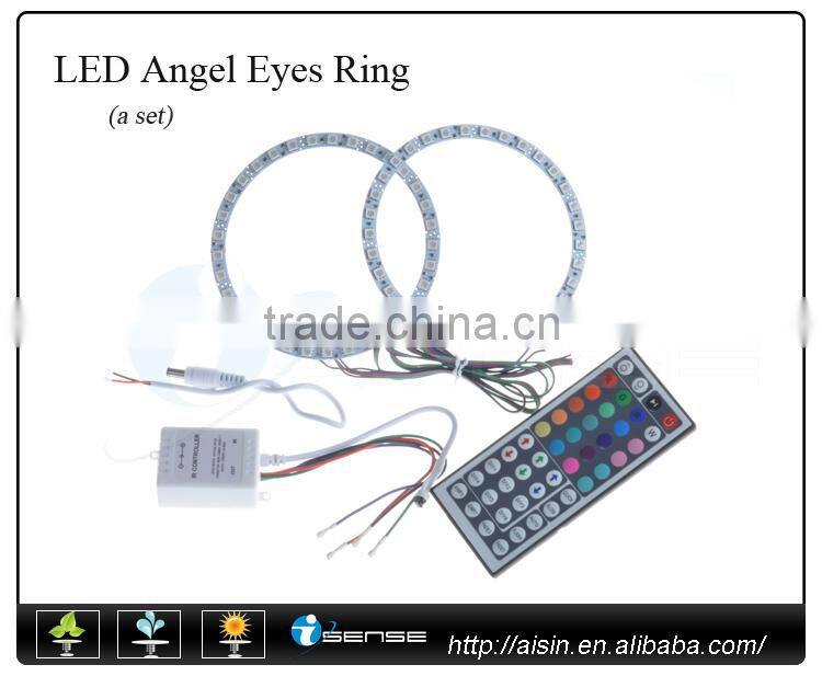 Guangzhou Manufacturer, Auto accessory,2x Green 80mm 21smd New Angel Eyes Halo Ring Light