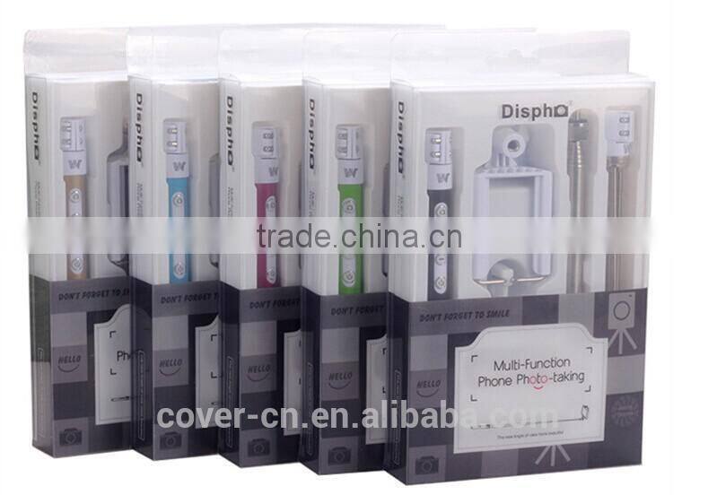 2015 Newest bluetooth Wireless monopod camera monopod Selfie stick for Camera & smart phone