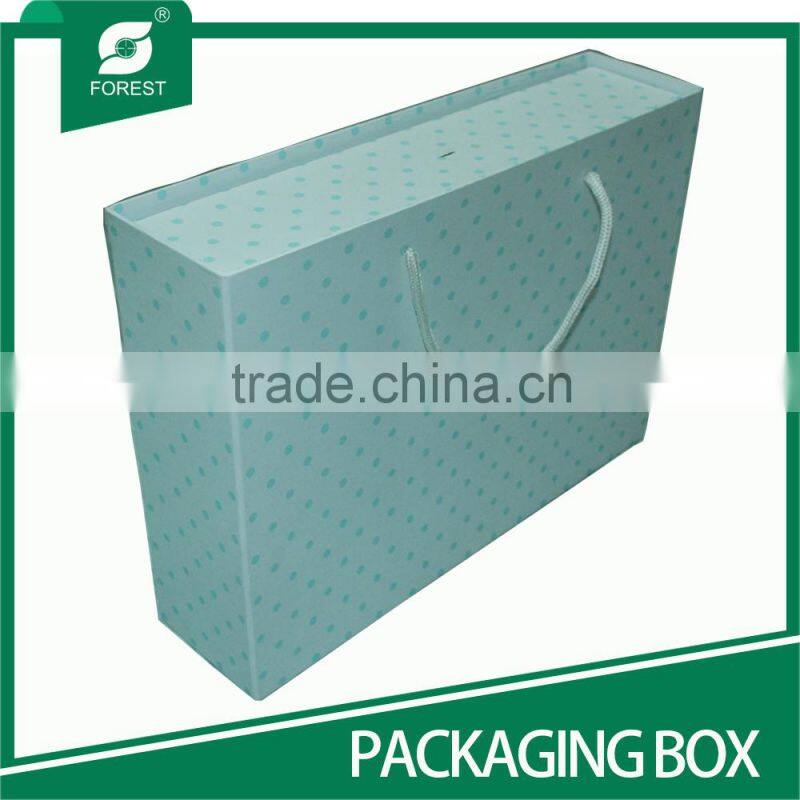 LUXURY CUSTOM PAPER PACKAGING BAG FOR SHOES WITH LOGOS