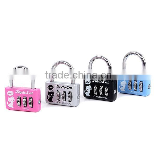 2015 Hot Sale New Fashion Digital Combination Lock For Cases