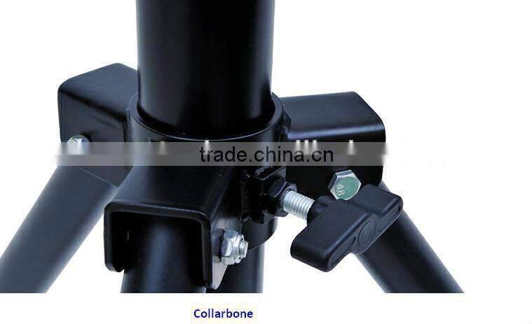 heavy duty load 80kg tripod t-bar lighting stand up to 4m telescopic tripod stand