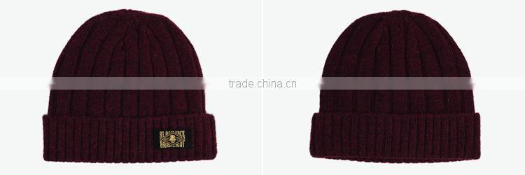 custom man's knit hats