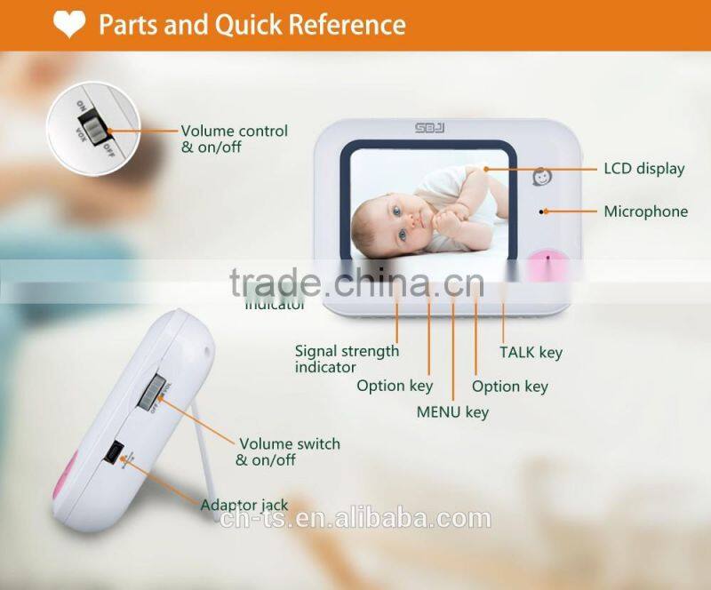 3.5" LCD Video Baby Monitor ,Wireless Digital camera