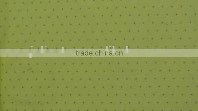 grey dot on yellow N4020 urlt thin nylon spandex woven bandage fabric