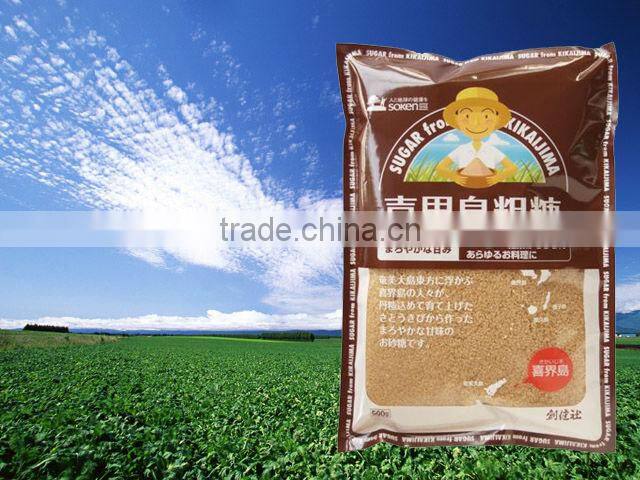 Japanese light brown sugar 'Souken-sha' Raw Sugar from Kikai-jima 500g