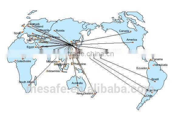 2014 Digital Lock Large Space Steel File Safe Factory From China